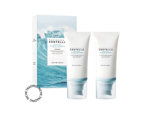 SKIN1004 Madagascar Centella Hyalu-Cica Water-Fit Sun Serum Twin Pack (50ml*2)